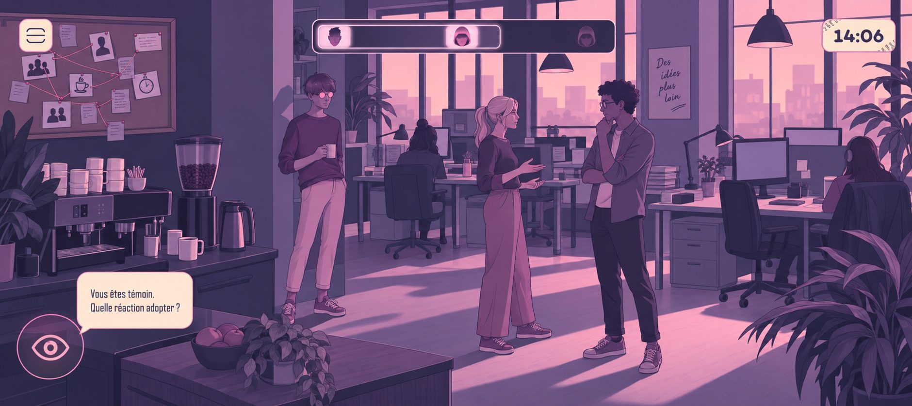 Formation au harcèlement sexuel et aux agissements sexistes — Harcèlement : Témoin Clé, expérience digitale PrevUp
